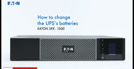 تعویض باتری یو پی اس Eaton px-1500
