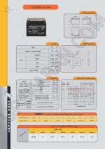 باتری یو پی اس 12 ولت 28 آمپر صبا باتری-دیتاشیت1