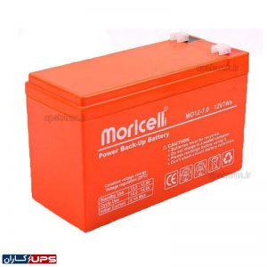 باتری یو پی اس 12 ولت 7 آمپر موریسل