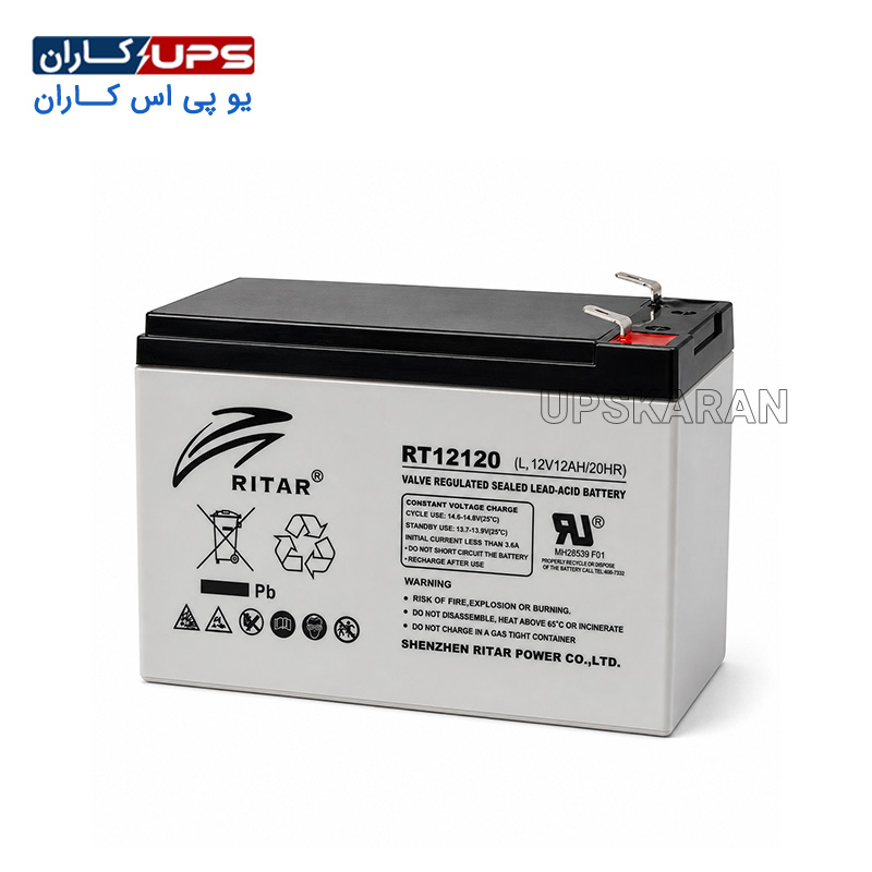 ritar-battery-12v-12ah باتری 12 ولت 12 آمپر ریتار