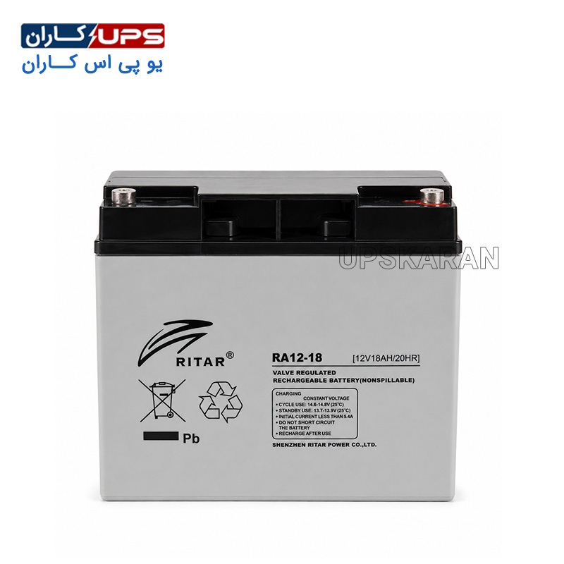 ritar-battery-12v-18ah باتری 12 ولت 19 آمپر ریتار