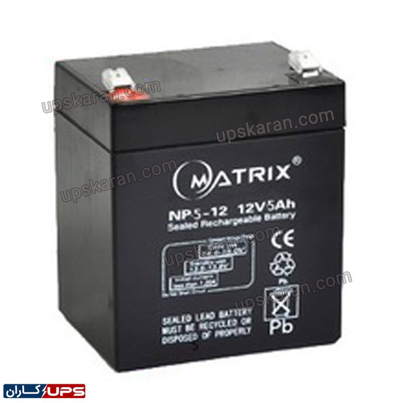 باتری یو پی اس ماتریکس 5 آمپر