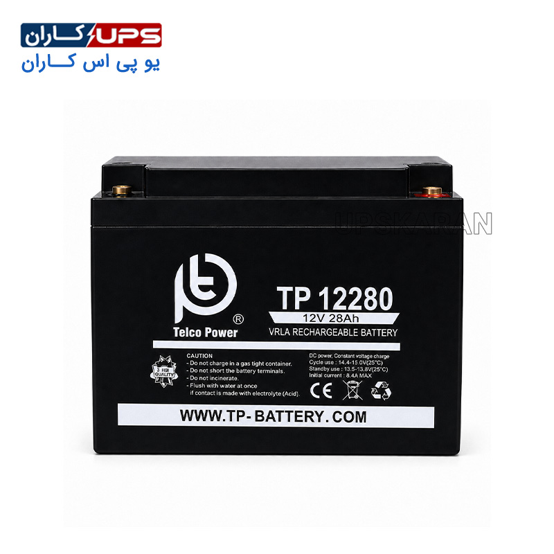 telcopower-battery-12v-28ah باتری تلکوپاور 12 ولت 28 آمپر