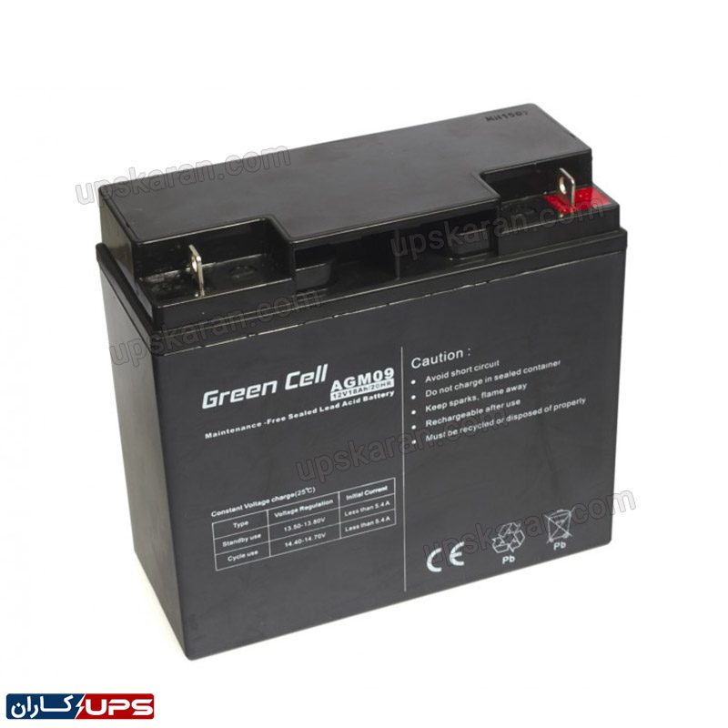 باتری 18 آمپر گرین سل 001