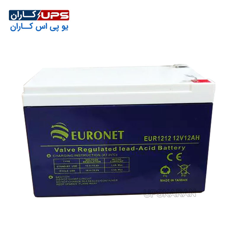 euronet-battery-12ah باتری 12 ولت 12 آمپر یورونت