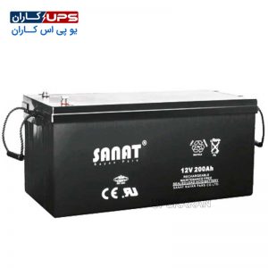 باتری 12 ولت 200 آمپر صنعت