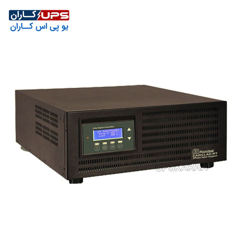 faratel-ups-Cadillac-CAD10KX3-RT-4U یو پی اس آنلاین فاراتل مدل CAD10KX3-RT-4U