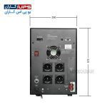 یو پی اس فاراتل مدل SFR5000-DT-BLK پشت