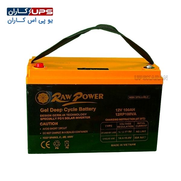 rawpower_battery_100ah باتری 12 ولت 100 آمپر راوپاور