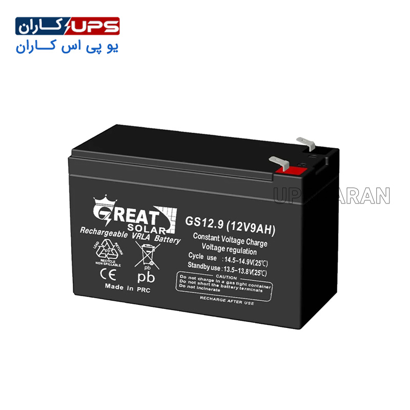 great-solar-battery-12v-9ah باتری گریت سولار 12 ولت 9 آمپر