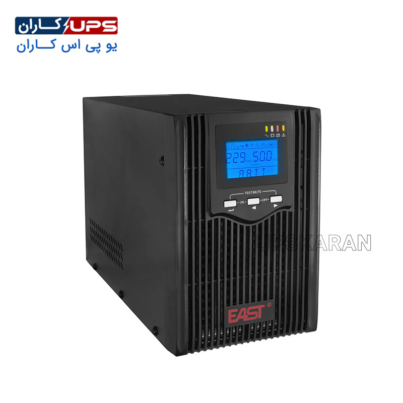 یو پی اس 2 کاوا لاین اینتراکتیو باتری داخلی ایست EAST مدل UPS2000S-LCD