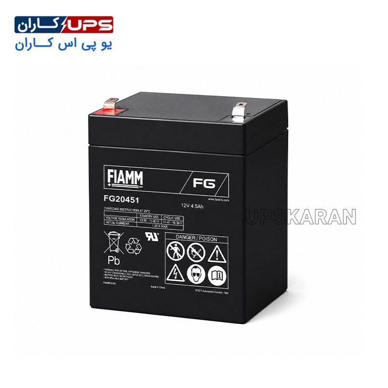 fiam-battery-12v-4.5ah-FG باتری فیام 12 ولت 4.5 آمپر مدل FG