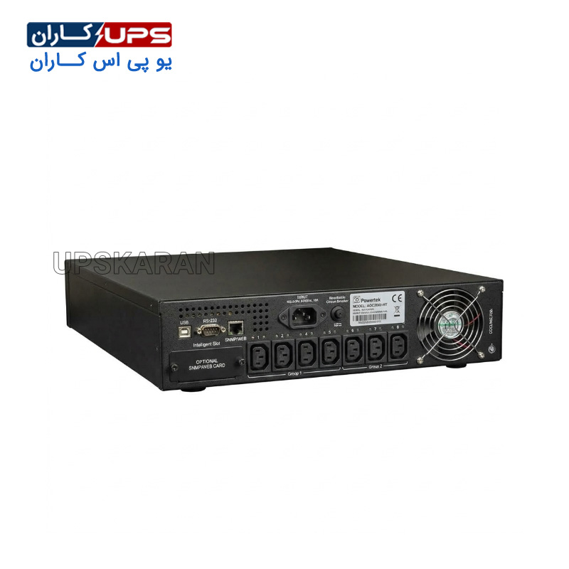 یو پی اس 2 کاوا آنلاین فاراتل مدلSDC2000X-RT-پشت محصول