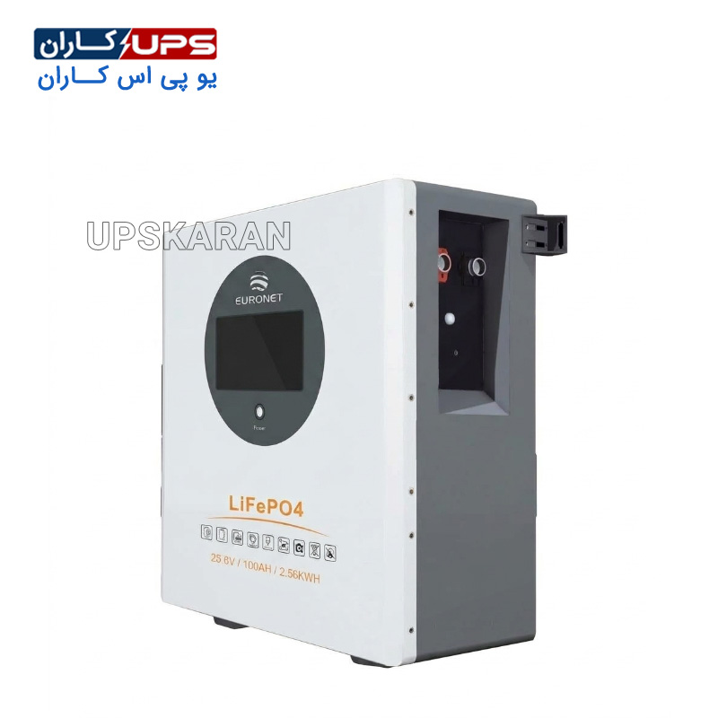 euronet-lithiumbattery-2.56kwh باتری لیتیوم 2.56 کیلو وات ساعت یورونت