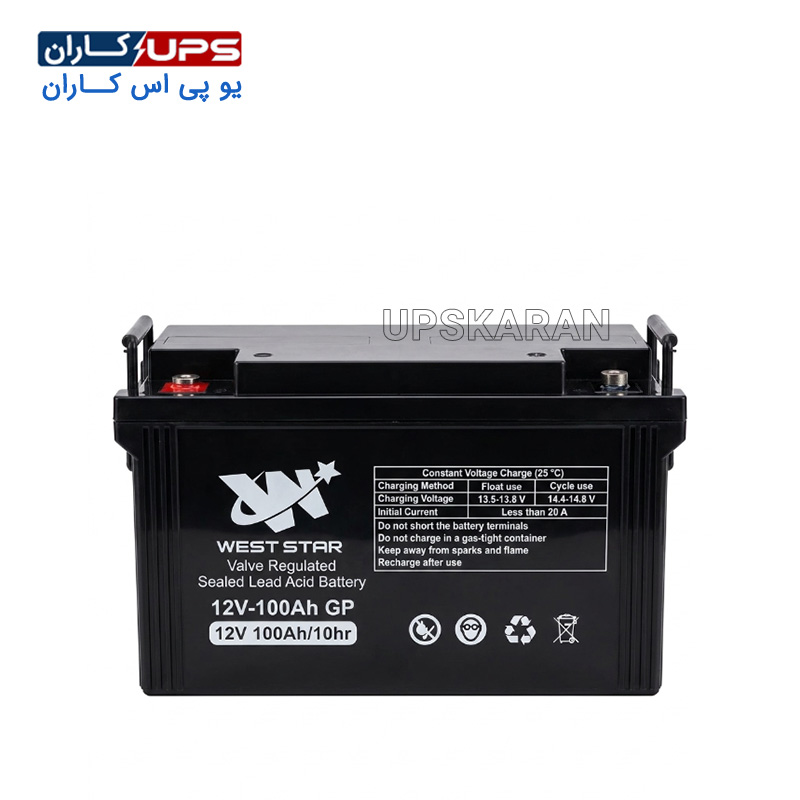 west-star-battery-12v-100ah باتری 12 ولت 100 آمپر وست استار